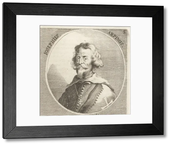 Framed Print : Giuseppe Cesari, Italian Mannerist painter, 1568-1640 Framed Print : Giuseppe Cesari, Italian Mannerist painter, 1568-1640