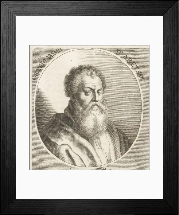 Framed Print : Giorgio Vasari, Italian Renaissance Master, 1511-1574 Framed Print : Giorgio Vasari, Italian Renaissance Master, 1511-1574