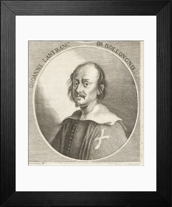 Framed Print : Giovanni Lanfranco, Italian painter, 1582-1647 Framed Print : Giovanni Lanfranco, Italian painter, 1582-1647