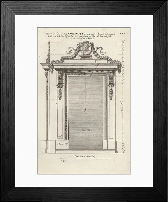 Framed Print : Portal in the Composite order Framed Print : Portal in the Composite order