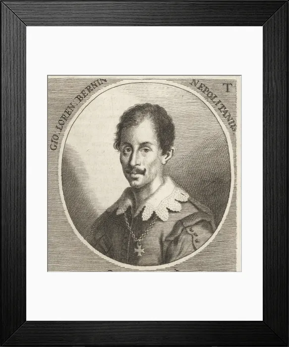 Framed Print : Gian Lorenzo Bernini, Italian sculptor and architect, 1598-1680 Framed Print : Gian Lorenzo Bernini, Italian sculptor and architect, 1598-1680
