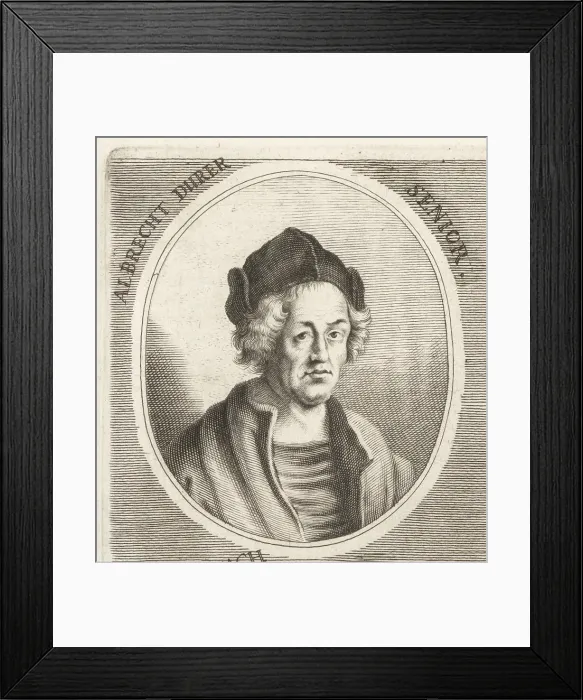 Framed Print : Albrecht Durer the Elder, Hungarian goldsmith, 1427-1502 Framed Print : Albrecht Durer the Elder, Hungarian goldsmith, 1427-1502