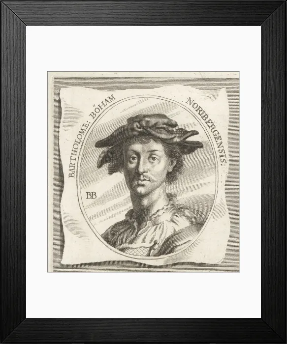 Framed Print : Barthel Beham, German engraver, 1502-1540 Framed Print : Barthel Beham, German engraver, 1502-1540