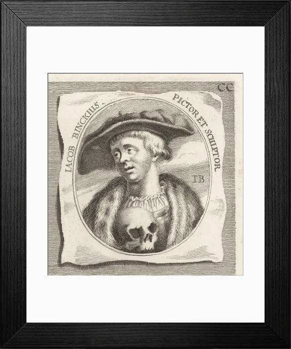 Framed Print : Jakob Binck, German painter and engraver, c.1495-1569 Framed Print : Jakob Binck, German painter and engraver, c.1495-1569