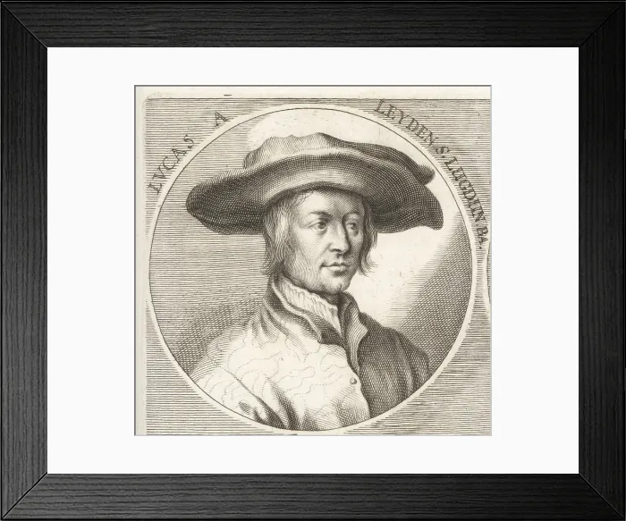 Framed Print : Lucas van Leyden, Dutch painter and printmaker, 1494-1533 Framed Print : Lucas van Leyden, Dutch painter and printmaker, 1494-1533