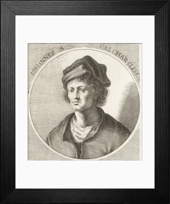 Framed Print : Jan Steven van Calcar, German painter, c.1499-1546 Framed Print : Jan Steven van Calcar, German painter, c.1499-1546