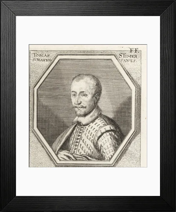 Framed Print : Tobias Stimmer, Swiss painter and illustrator, 1539-1584 Framed Print : Tobias Stimmer, Swiss painter and illustrator, 1539-1584