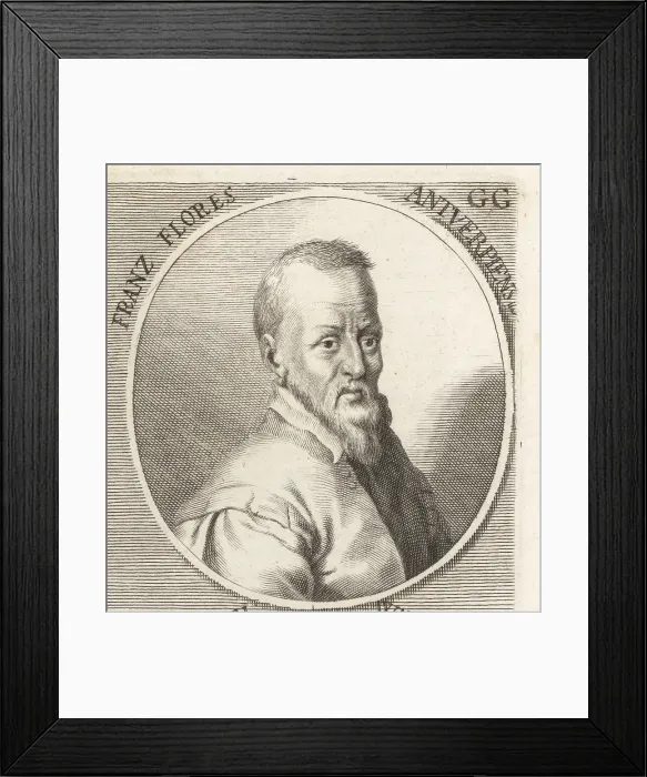 Framed Print : Frans Floris, Flemish painter, c.1515-1570 Framed Print : Frans Floris, Flemish painter, c.1515-1570