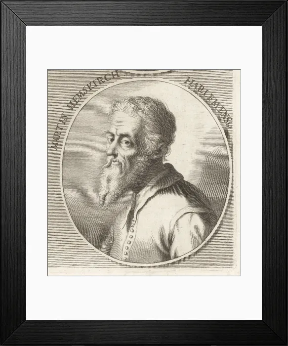 Framed Print : Maarten van Heemskerck, Dutch painter, 1498-1574 Framed Print : Maarten van Heemskerck, Dutch painter, 1498-1574
