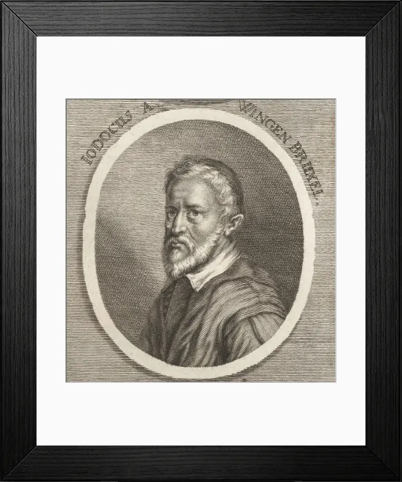 Framed Print : Joos van Winghe, Flemish painter, 1544-1603 Framed Print : Joos van Winghe, Flemish painter, 1544-1603