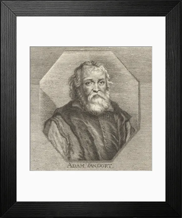 Framed Print : Adam van Noort, Flemish painter, c.1561-1641 Framed Print : Adam van Noort, Flemish painter, c.1561-1641