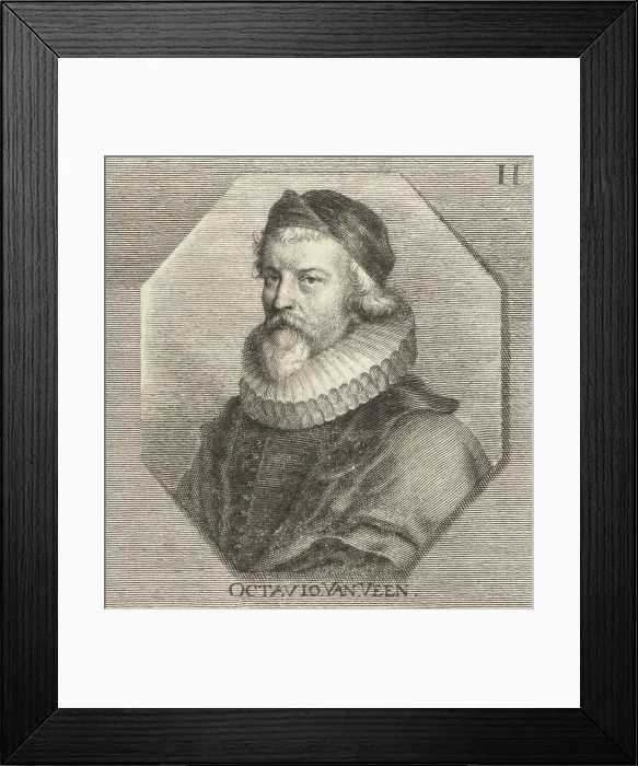 Framed Print : Otto van Veen, painter and draughtsman, 1556-1629 Framed Print : Otto van Veen, painter and draughtsman, 1556-1629