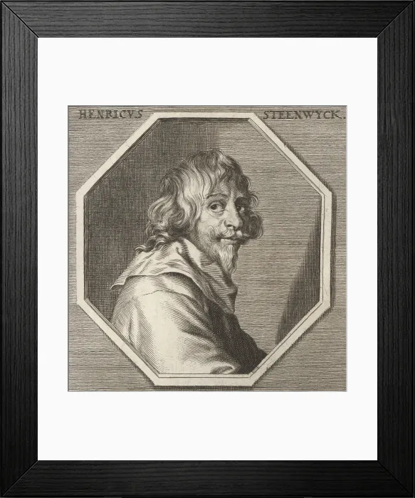 Framed Print : Hendrik van Steenwijck II, Flemish painter, c.1580-1640 Framed Print : Hendrik van Steenwijck II, Flemish painter, c.1580-1640