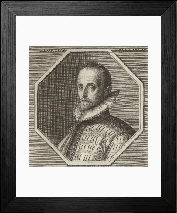 Framed Print : Georg Hoefnagel, Flemish painter, 1542-1601 Framed Print : Georg Hoefnagel, Flemish painter, 1542-1601