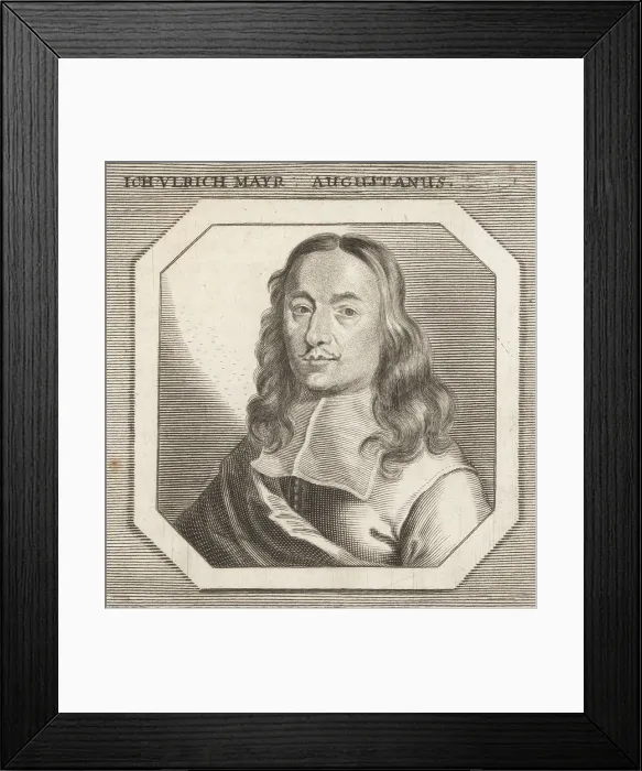Framed Print : Johann Ulrich Mayr, German Baroque painter, 1629-1704 Framed Print : Johann Ulrich Mayr, German Baroque painter, 1629-1704