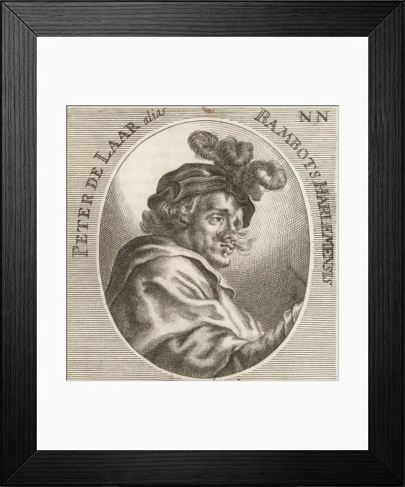 Framed Print : Pieter Bodding van Laer, Dutch painter, 1599-c.1641 Framed Print : Pieter Bodding van Laer, Dutch painter, 1599-c.1641