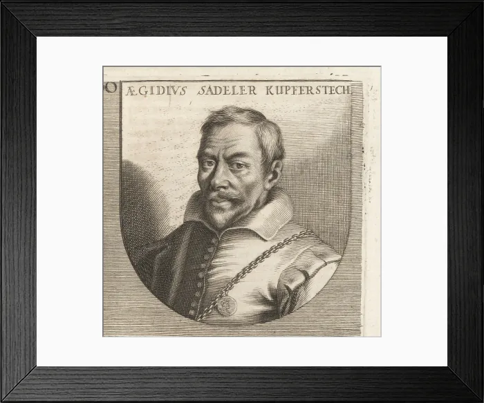 Framed Print : Aegidius Sadeler, Flemish engraver, 1570-1629 Framed Print : Aegidius Sadeler, Flemish engraver, 1570-1629