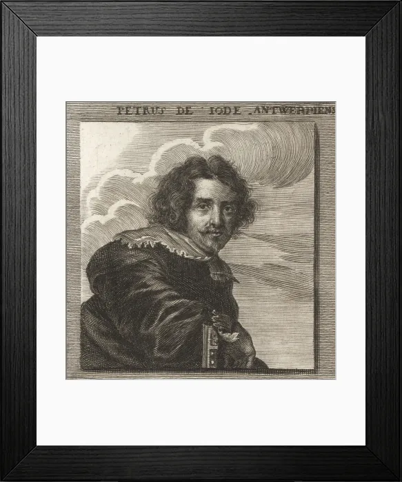 Framed Print : Pieter de Jode the Younger, Flemish printmaker, 1606-1674 Framed Print : Pieter de Jode the Younger, Flemish printmaker, 1606-1674