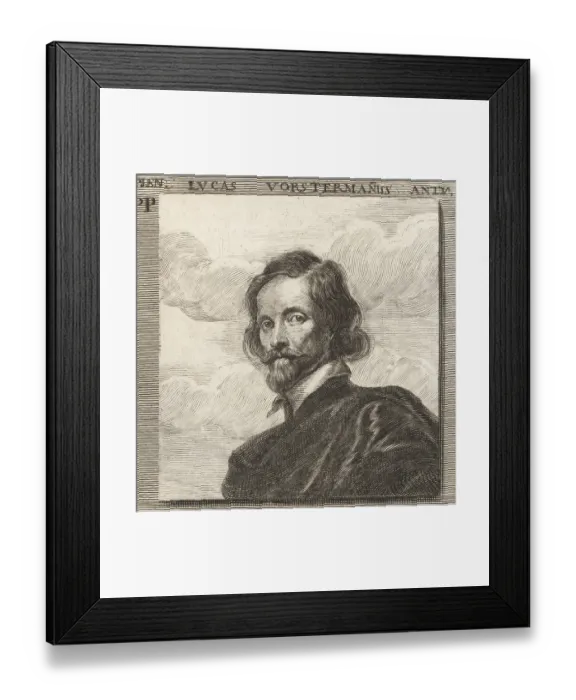 Framed Print : Lucas Vorsterman, Flemish Baroque engraver, 1595-1675 Framed Print : Lucas Vorsterman, Flemish Baroque engraver, 1595-1675