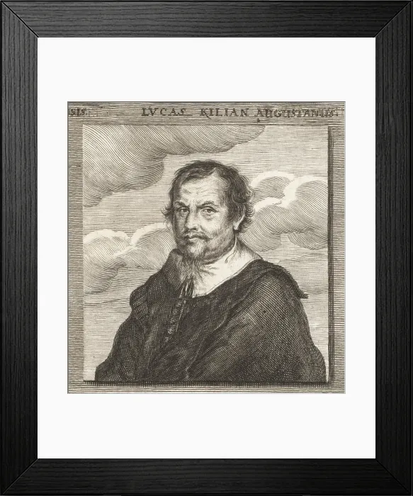 Framed Print : Lucas Kilian, German engraver, 1579-1637 Framed Print : Lucas Kilian, German engraver, 1579-1637