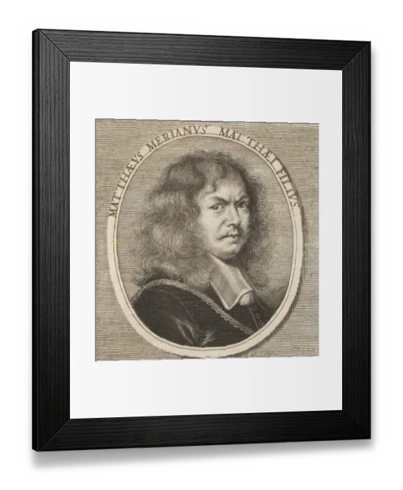 Framed Print : Matthaus Merian the Younger, Swiss engraver, 1621-1687 Framed Print : Matthaus Merian the Younger, Swiss engraver, 1621-1687