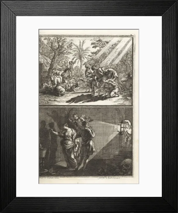 Framed Print : The invention of drawing Framed Print : The invention of drawing