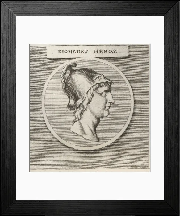 Framed Print : Diomedes, King of Argos in Greek mythology Framed Print : Diomedes, King of Argos in Greek mythology