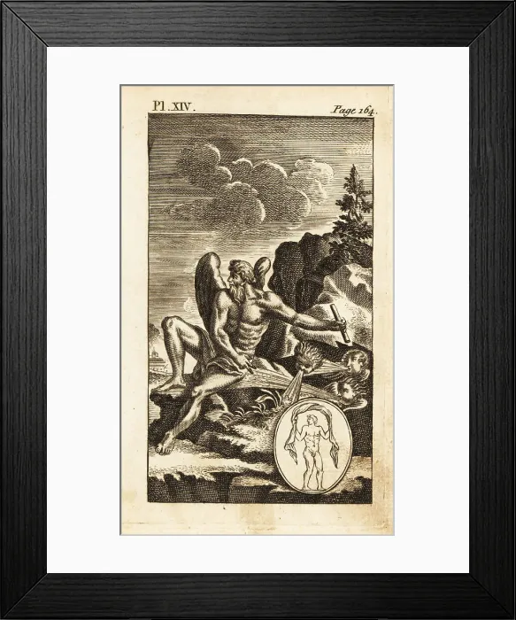 Framed Print : Aeolus or Aiolus, Greek god of the winds Framed Print : Aeolus or Aiolus, Greek god of the winds