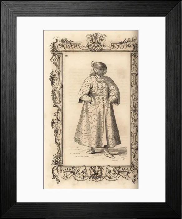 Framed Print : Turkish woman of lower status, Ottoman Empire, 16th century Framed Print : Turkish woman of lower status, Ottoman Empire, 16th century