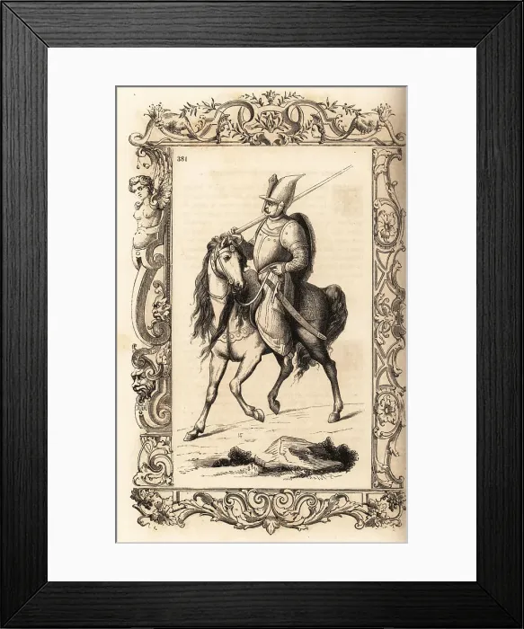 Framed Print : Military Beglerbeg of Greece, Ottoman Empire, 16th century Framed Print : Military Beglerbeg of Greece, Ottoman Empire, 16th century