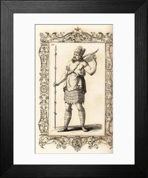 Framed Print : North African (Berber) man of Cefala (Ras El Djebel, Tunisia), 1 Framed Print : North African (Berber) man of Cefala (Ras El Djebel, Tunisia), 1