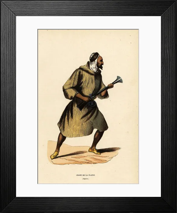 Framed Print : Arab of the plains, Algeria Framed Print : Arab of the plains, Algeria