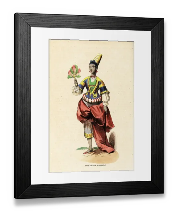 Framed Print : Young girl of Timbuktu, Mali Framed Print : Young girl of Timbuktu, Mali