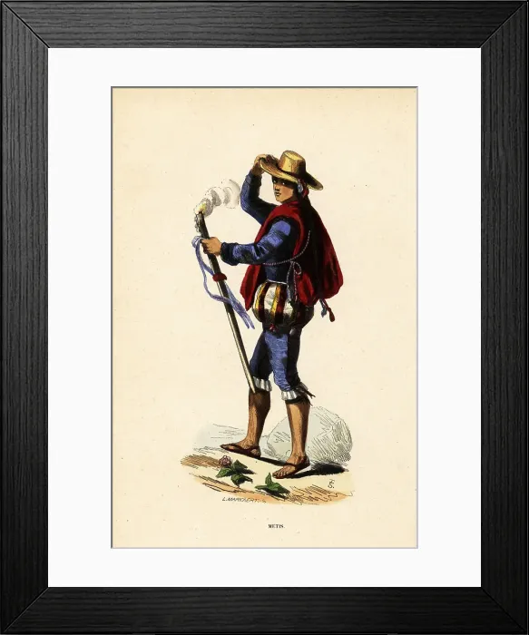 Framed Print : Mixed-race man with torch, Lima, Peru Framed Print : Mixed-race man with torch, Lima, Peru