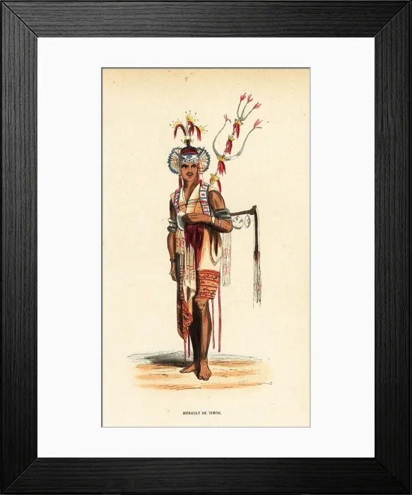Framed Print : Herald of Timor, West Timor, Indonesia Framed Print : Herald of Timor, West Timor, Indonesia