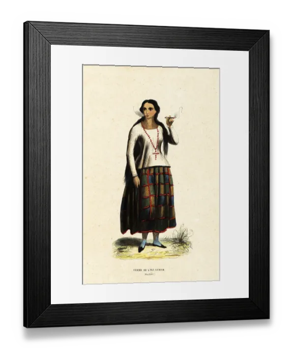 Framed Print : Chamorro woman of the island of Guam, Mariana Islands Framed Print : Chamorro woman of the island of Guam, Mariana Islands