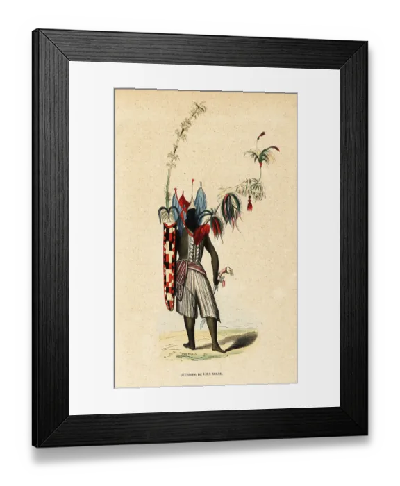 Framed Print : Warrior of Solor Island, Lesser Sunda Islands, Indonesia Framed Print : Warrior of Solor Island, Lesser Sunda Islands, Indonesia