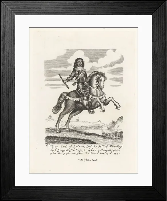 Framed Print : William Russell, 1st Duke of Bedford, 1616-1700 Framed Print : William Russell, 1st Duke of Bedford, 1616-1700