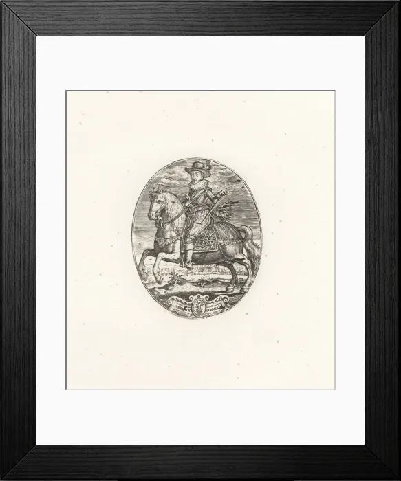 Framed Print : Charles, Prince of Wales, on horseback Framed Print : Charles, Prince of Wales, on horseback