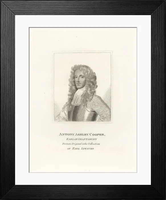 Framed Print : Antony Ashley Cooper, Earl of Shaftesbury, 1621-1683 Framed Print : Antony Ashley Cooper, Earl of Shaftesbury, 1621-1683