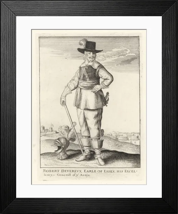 Framed Print : Robert Devereux, 3rd Earl of Essex, 1591-1646 Framed Print : Robert Devereux, 3rd Earl of Essex, 1591-1646