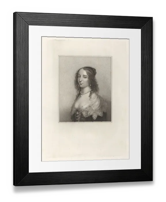 Framed Print : Elisabeth of the Palatinate, philosopher princess, 1618-1680 Framed Print : Elisabeth of the Palatinate, philosopher princess, 1618-1680