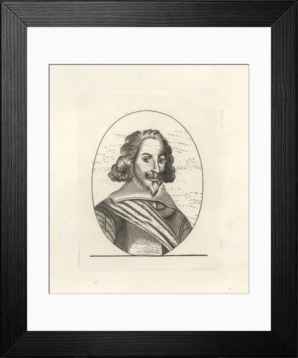 Framed Print : Rowland Laugharne, major general in the English Civil War Framed Print : Rowland Laugharne, major general in the English Civil War