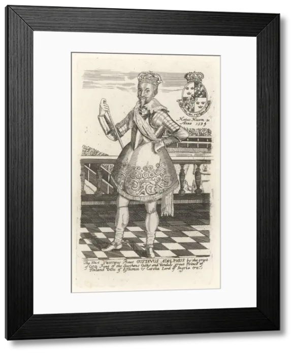 Framed Print : Gustavus Adolphus, King of Sweden, 1594-1632 Framed Print : Gustavus Adolphus, King of Sweden, 1594-1632