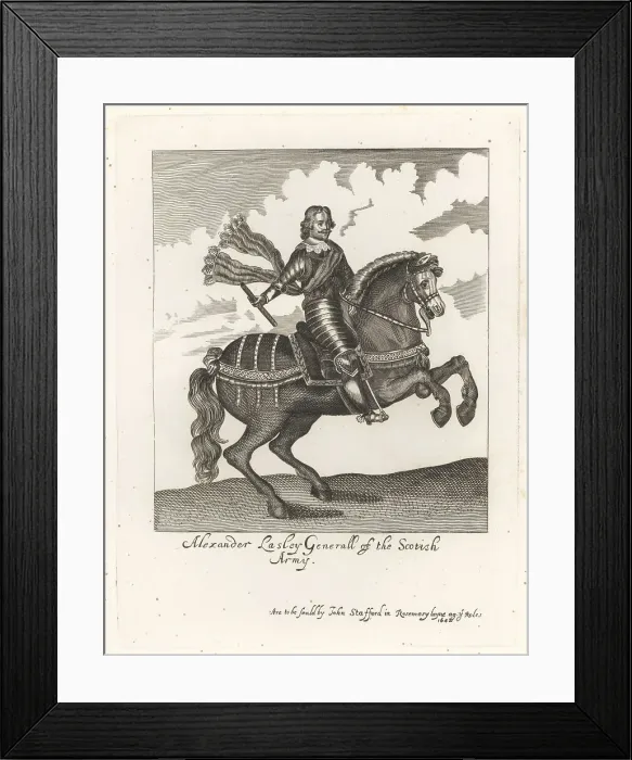 Framed Print : Alexander Leslie, 1st Earl of Leven, Scottish general, c.1580-16 Framed Print : Alexander Leslie, 1st Earl of Leven, Scottish general, c.1580-16