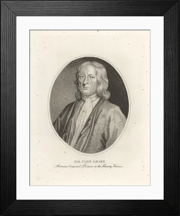 Framed Print : Sir John Leake, Admiral of the Fleet Framed Print : Sir John Leake, Admiral of the Fleet