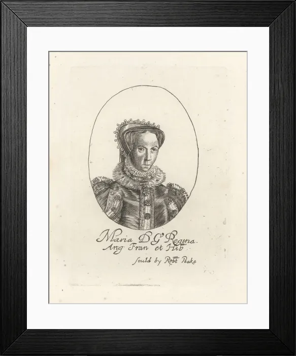 Framed Print : Mary I or Bloody Mary, Queen of England, 1516-1558 Framed Print : Mary I or Bloody Mary, Queen of England, 1516-1558