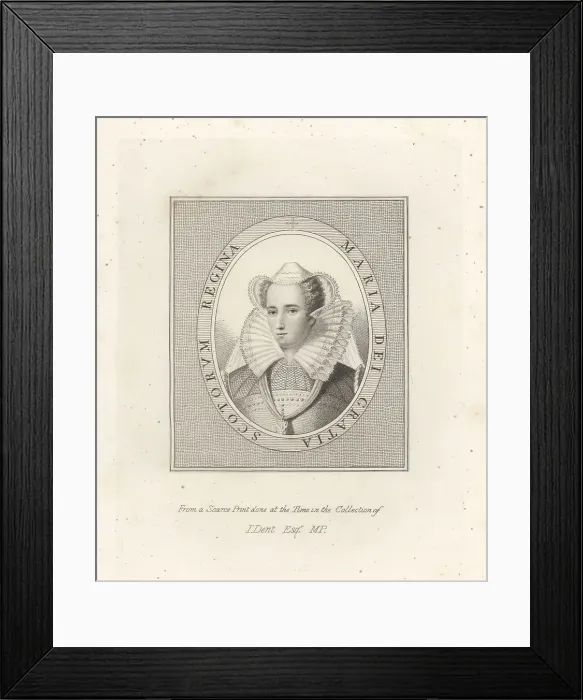 Framed Print : Mary, Queen of Scots, Mary Stuart, Mary I of Scotland Framed Print : Mary, Queen of Scots, Mary Stuart, Mary I of Scotland