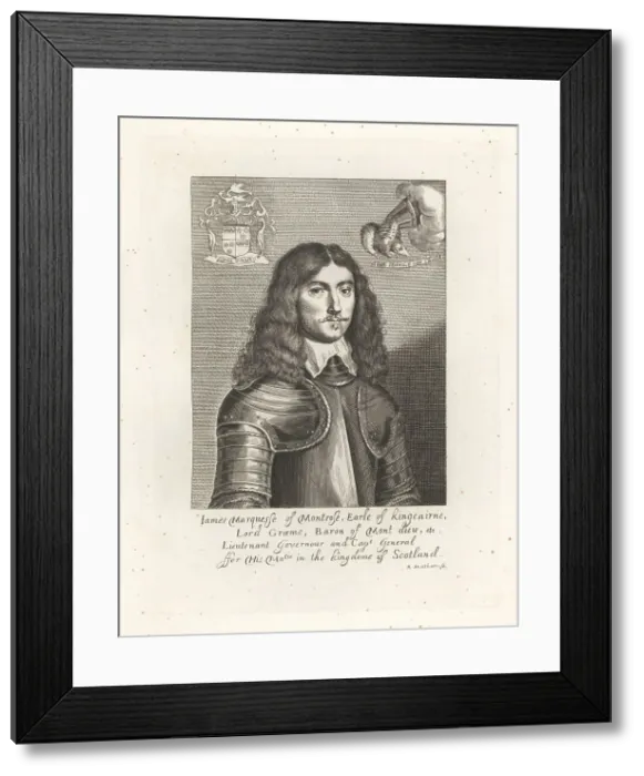 Framed Print : James Graham, 1st Marquess of Montrose, 1612-1650 Framed Print : James Graham, 1st Marquess of Montrose, 1612-1650
