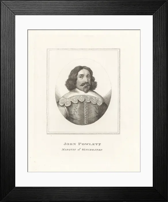 Framed Print : John Paulet, 5th Marquess of Winchester, c. 1598-1675 Framed Print : John Paulet, 5th Marquess of Winchester, c. 1598-1675